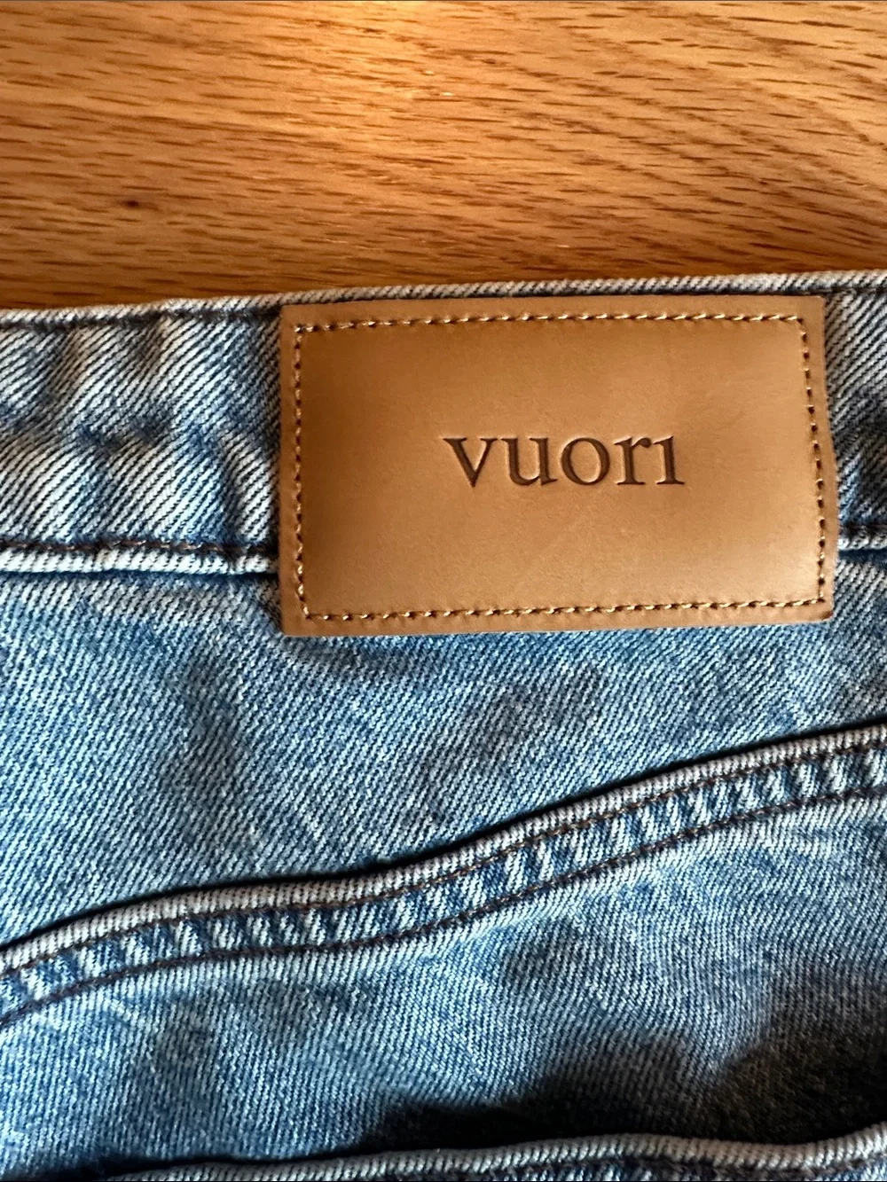 Vuori Light Blue Slim Straight Men's Jeans
